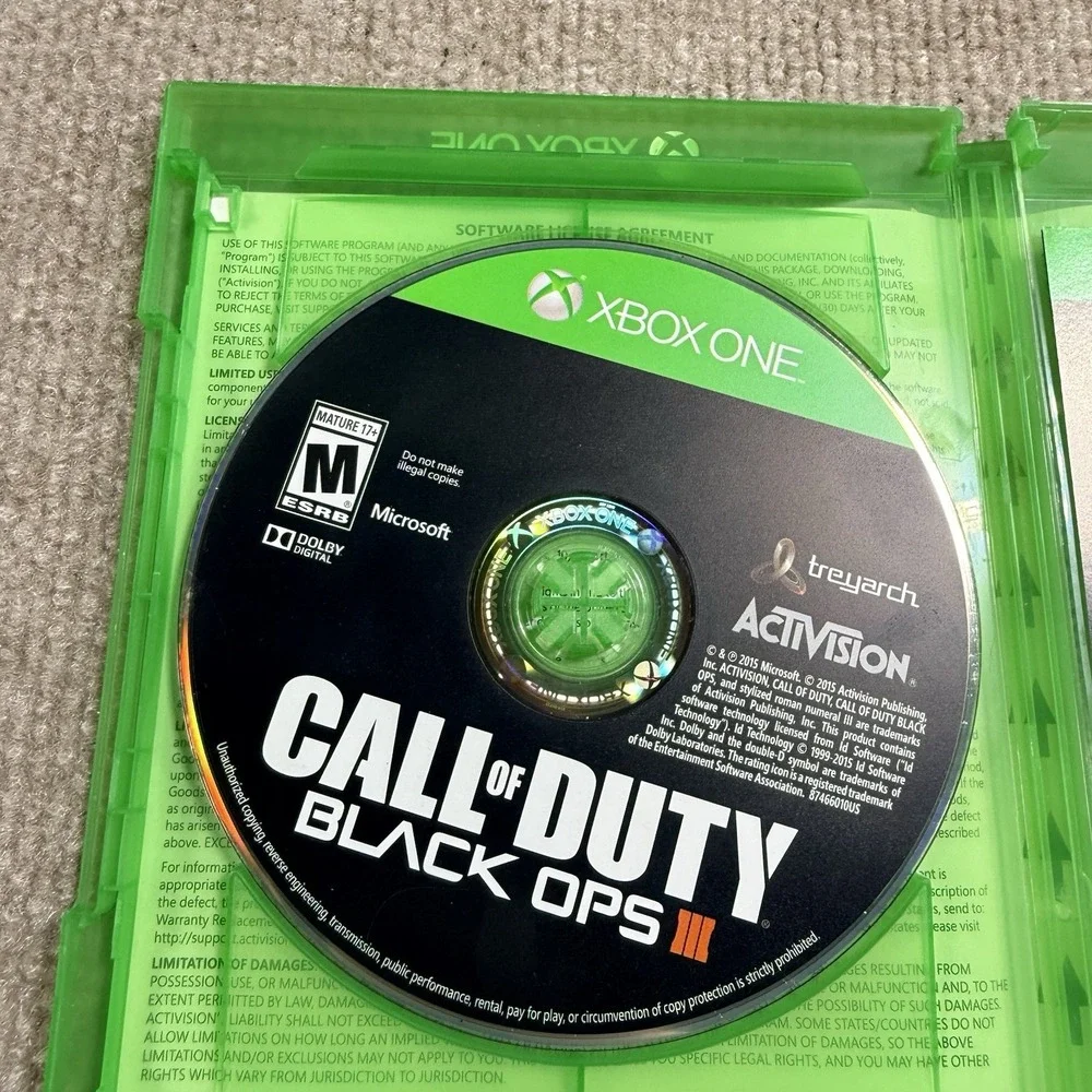 Call of Duty: Black Ops 3 (Microsoft Xbox One, Tested Working)
